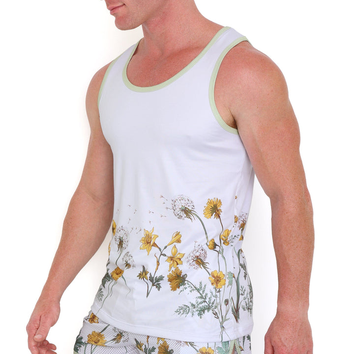 Dandelion White Tank