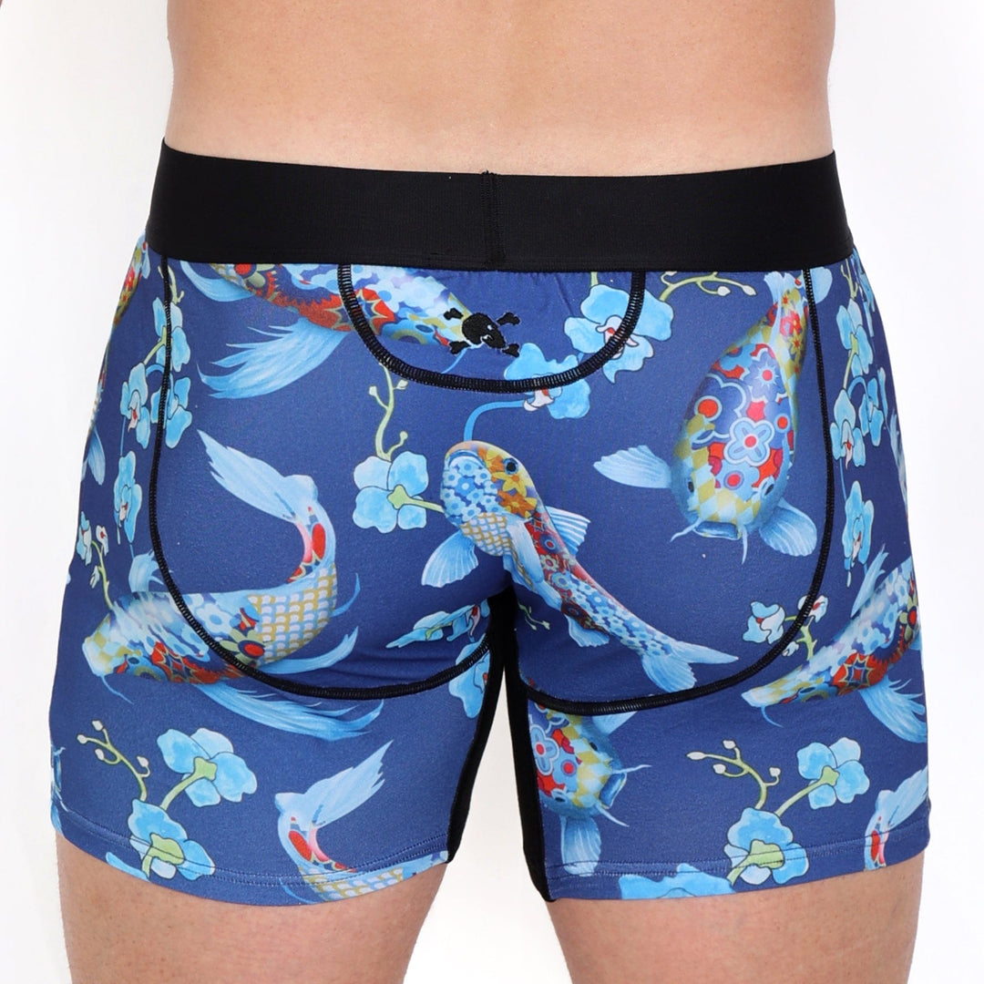 Pattern Koi Boxer Brief