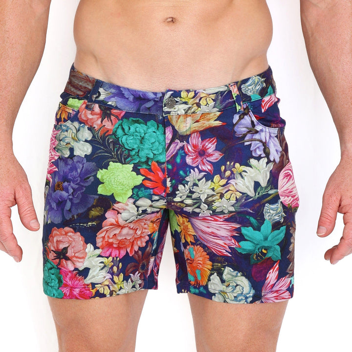 New Floral Bouquet Knit Short