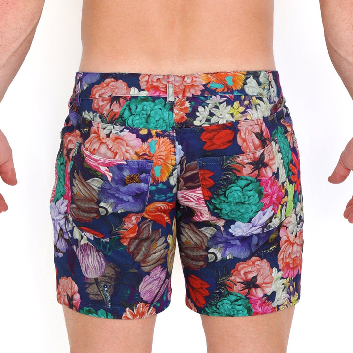 New Floral Bouquet Knit Short