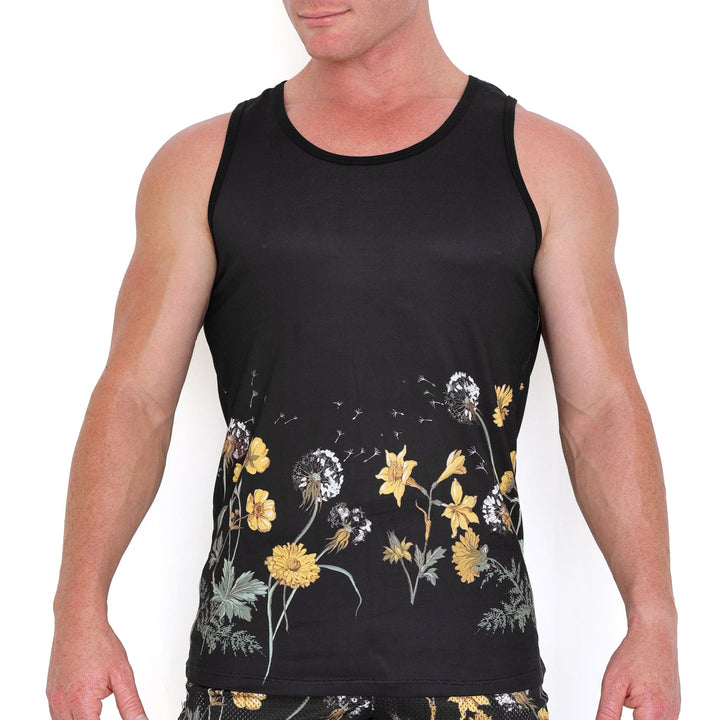 Dandelion Black Tank