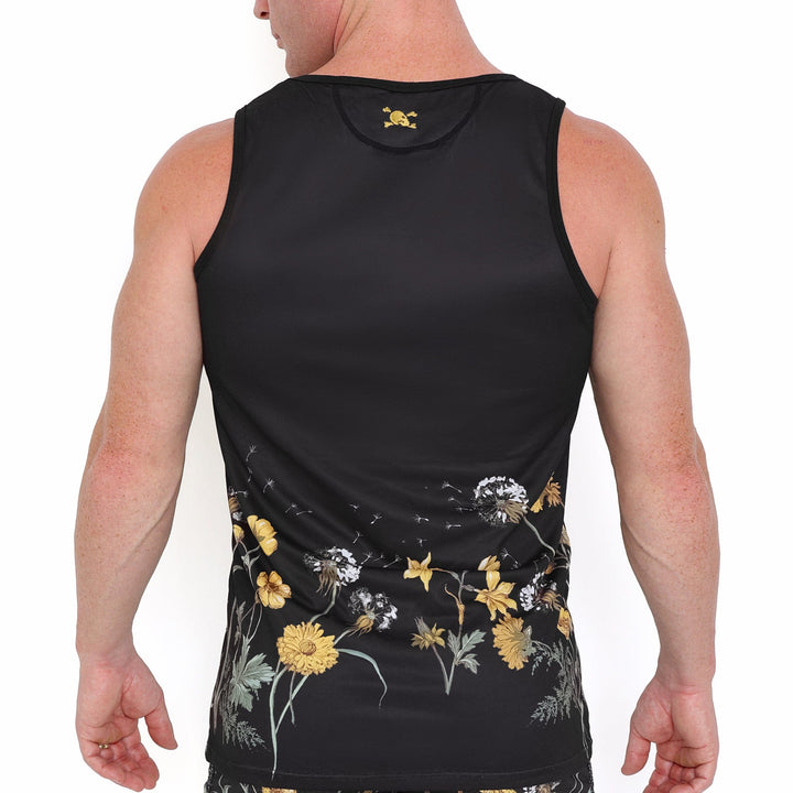 Dandelion Black Tank