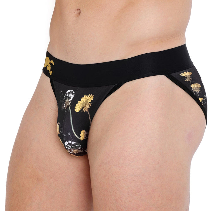 Dandelion Black Sport Brief