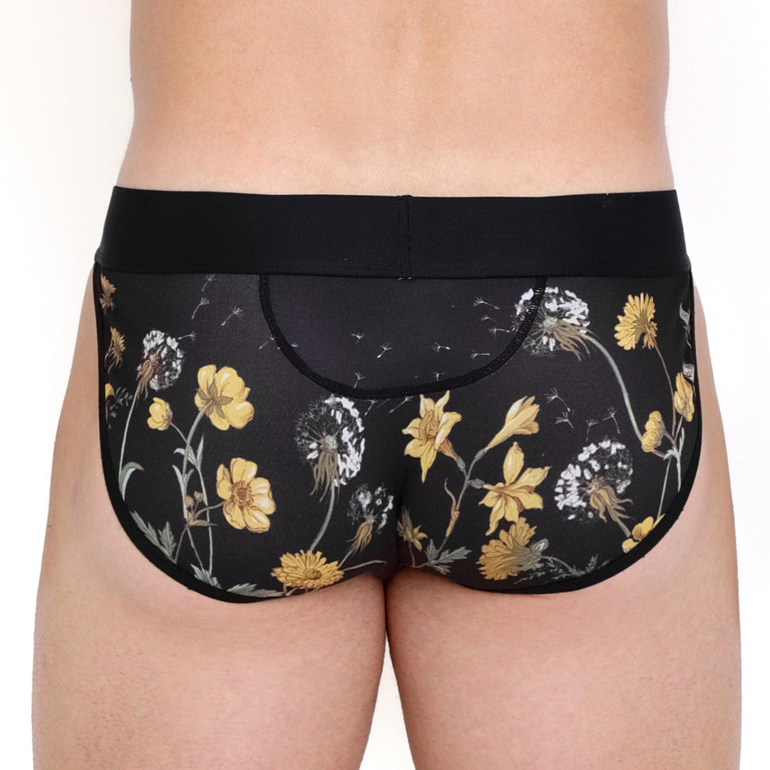 Dandelion Black Sport Brief