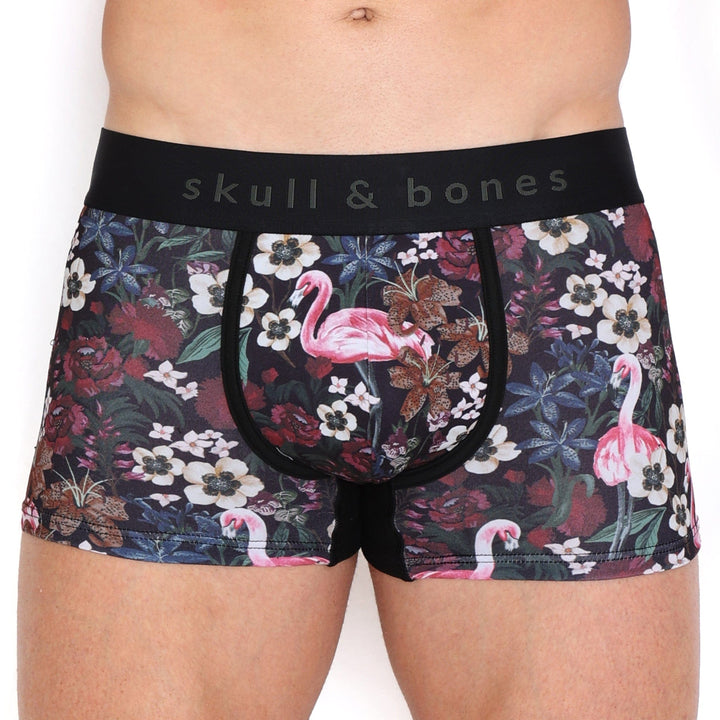 Floral Flamingo Trunk