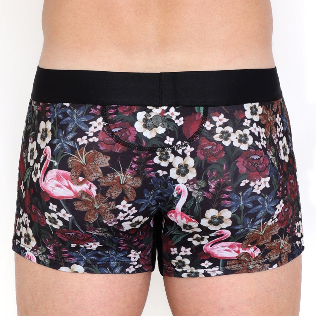 Floral Flamingo Trunk