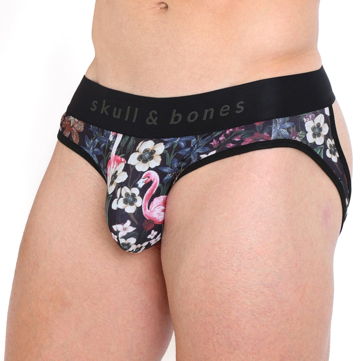 Floral Flamingo Y-Jock