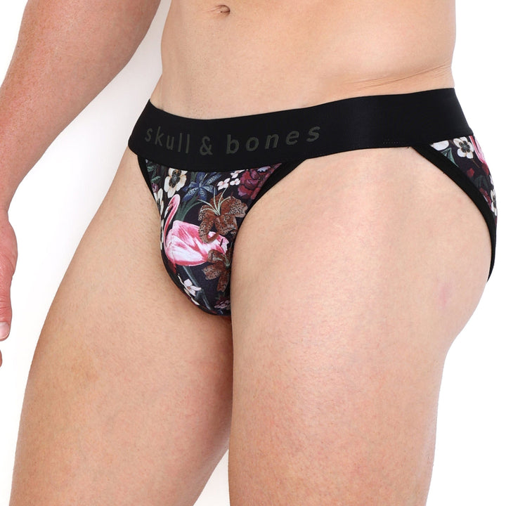 Skull and BonesFloral Flamingo Sport Brief