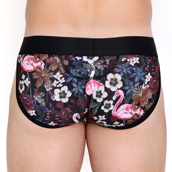 Skull and BonesFloral Flamingo Sport Brief