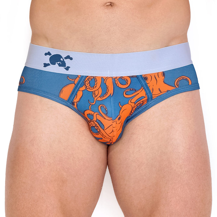 Octopus Blue Brief
