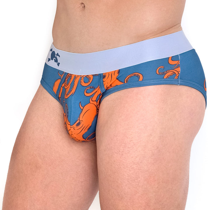 Octopus Blue Brief