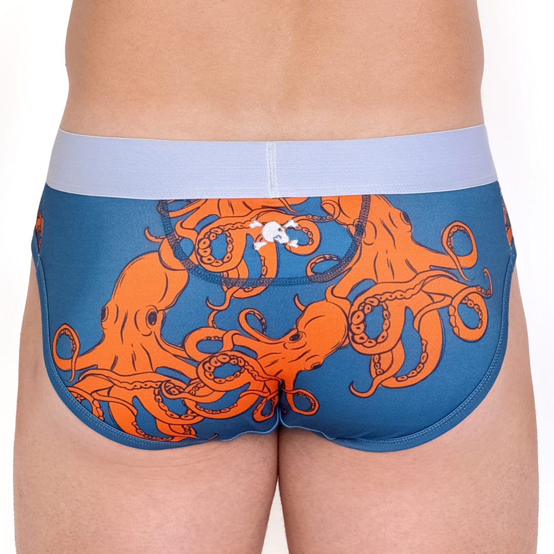 Octopus Blue Brief