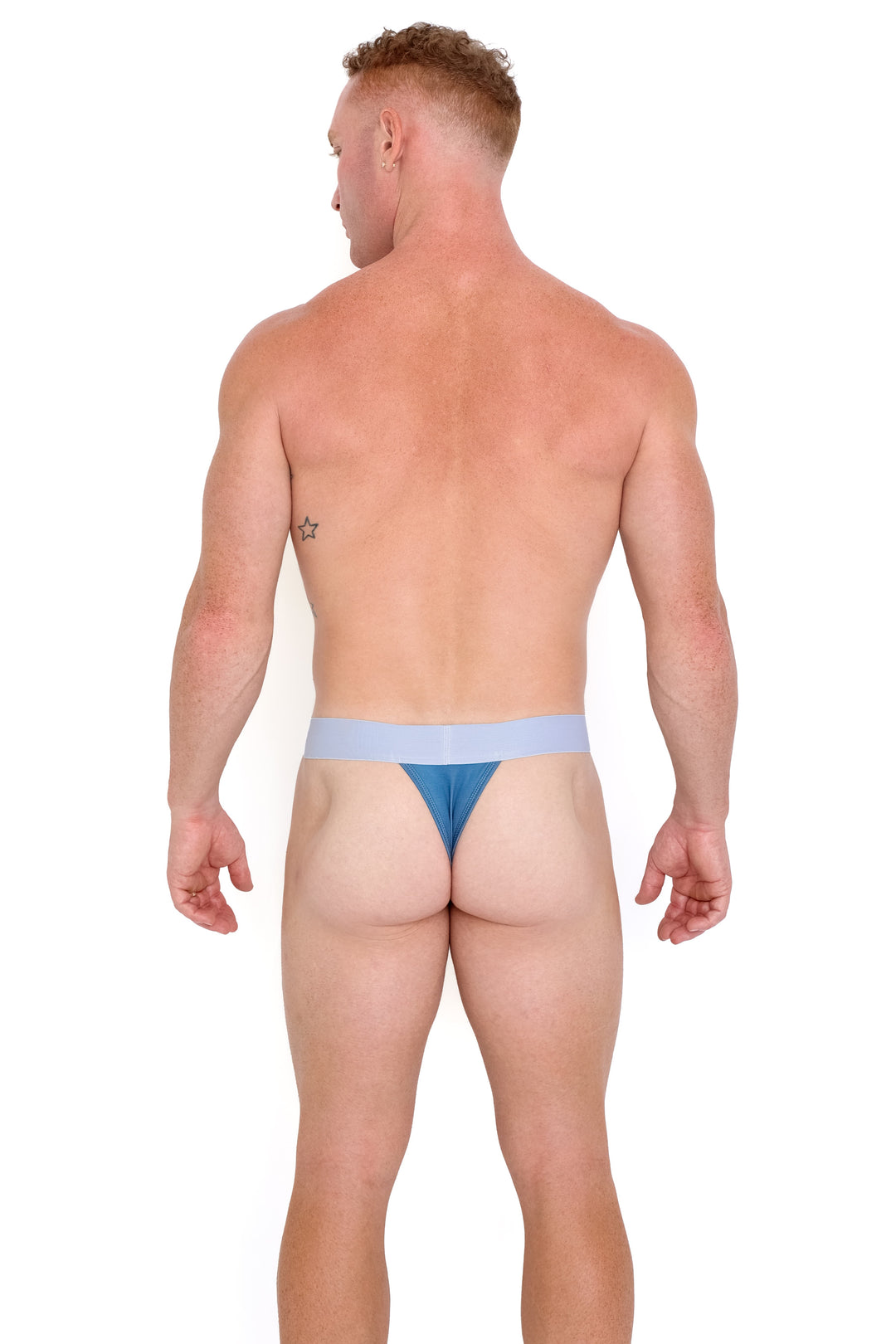 Octopus Blue Thong