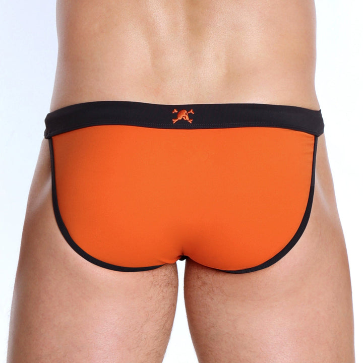 Orange Swim Jock