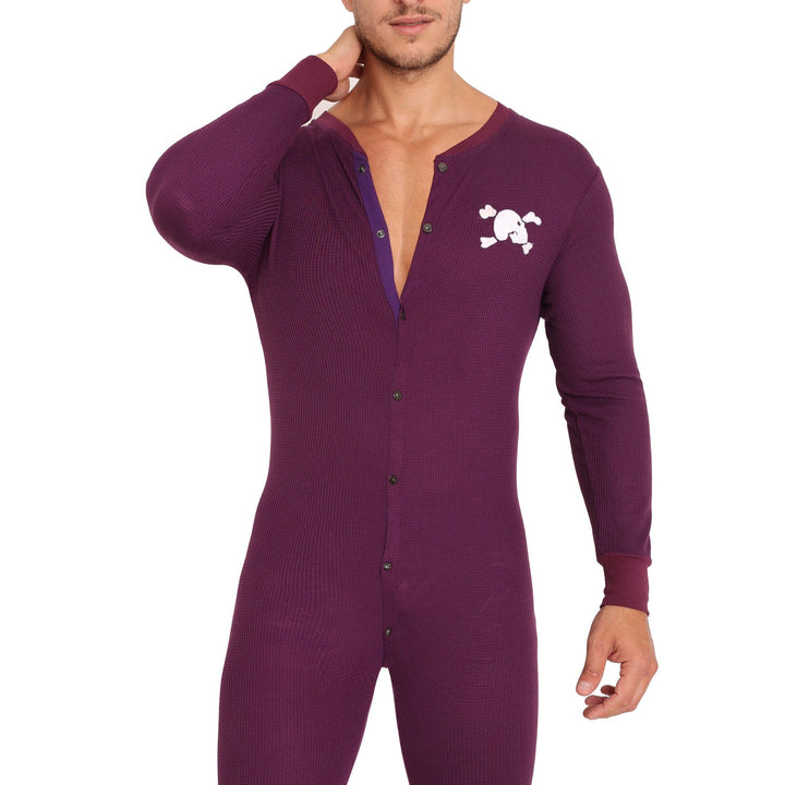 S&B Signature Union Suit Purple
