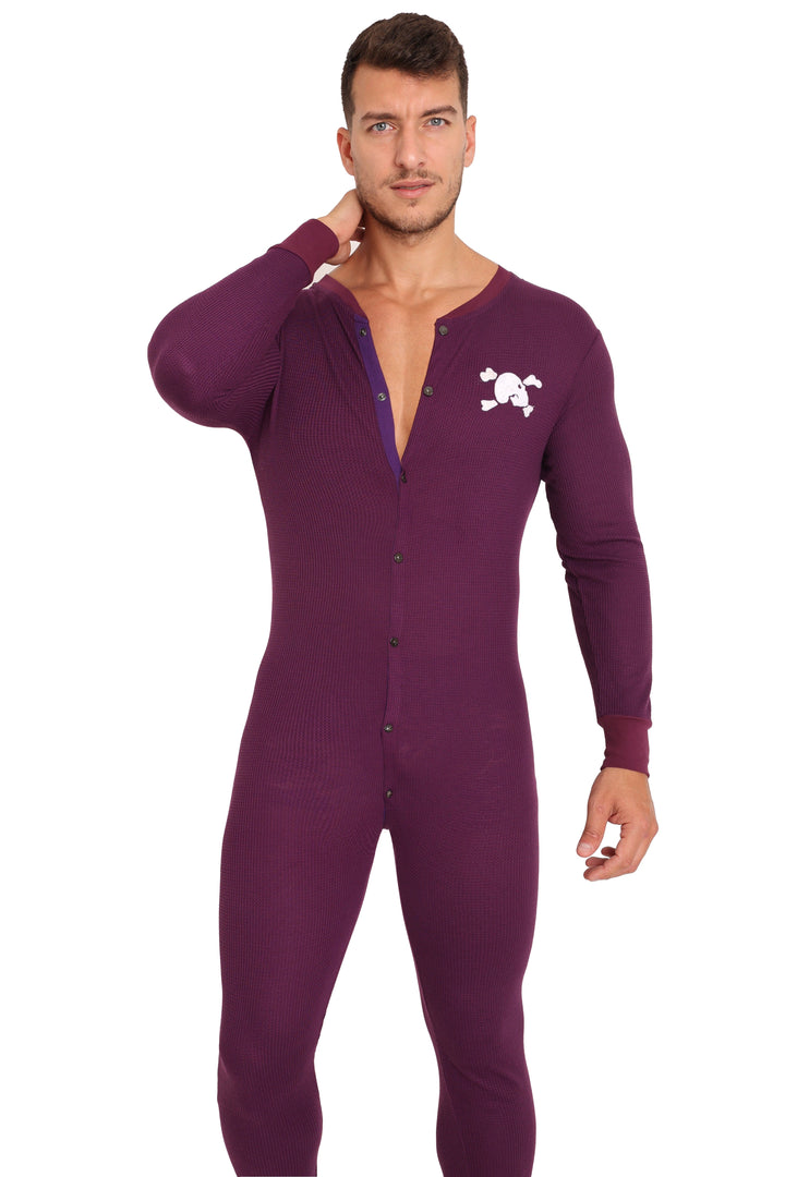 S&B Signature Union Suit Purple