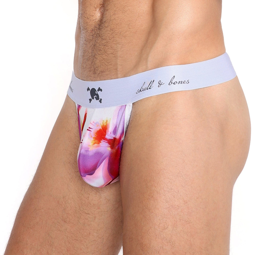 Blurry Orchid Thong