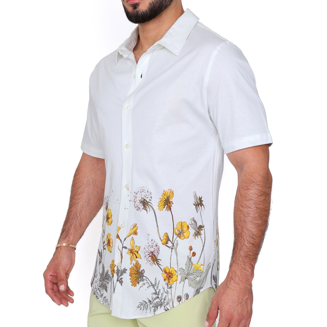 Dandelion White Knit Shirt