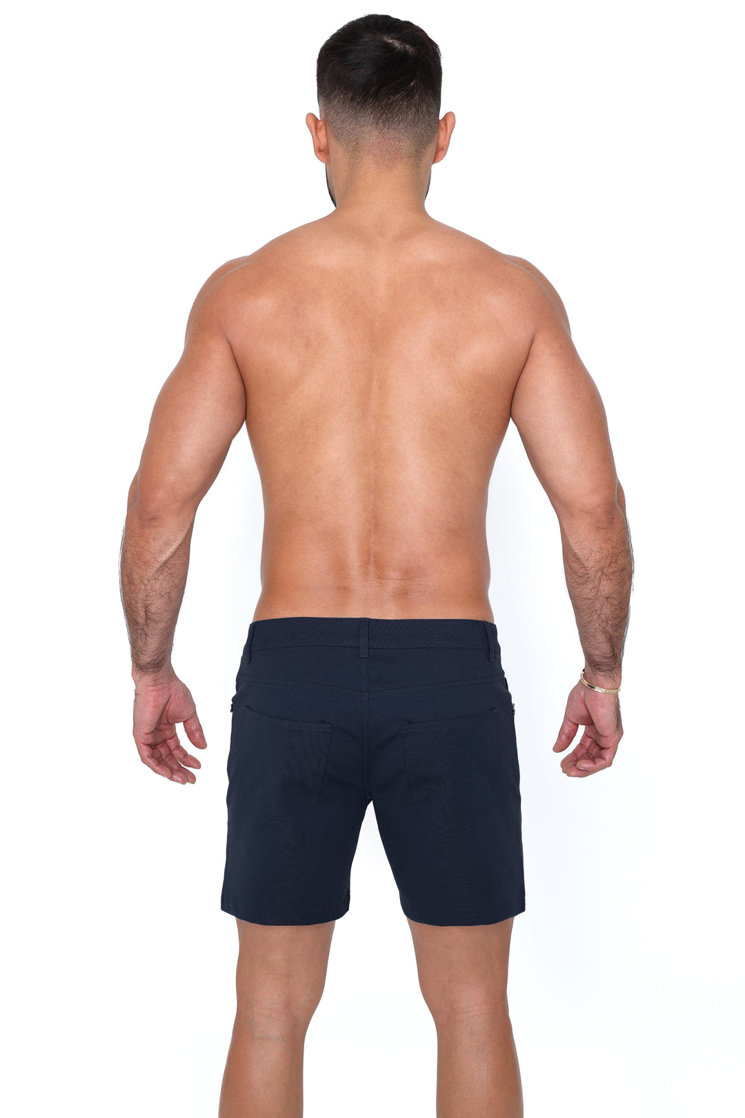 Logo Knit Stretch Short Midnight
