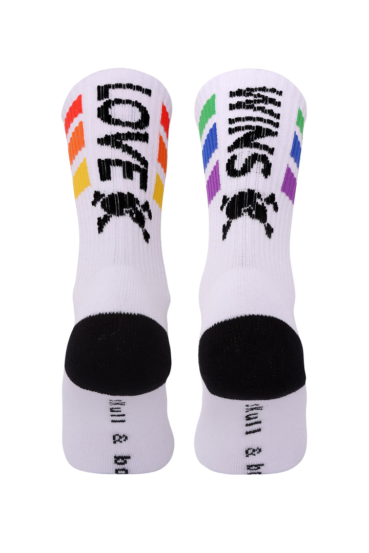 Limited Edition Love Wins Socks White