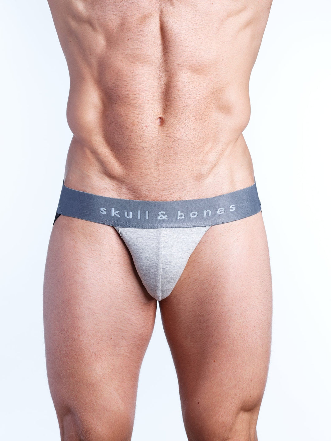 Grey Jockstrap Underwear for Men - Just the Bones Jock Grey