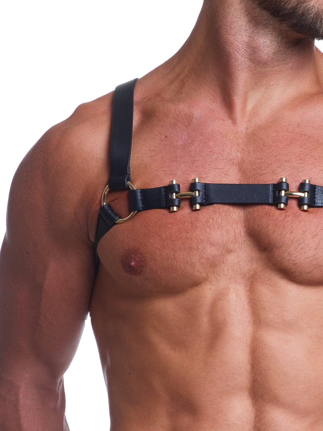 Mens X-Shape Underwear Muscle Harness Belt Strap with Low Rise