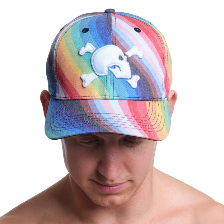 Rainbow Swirl Hat