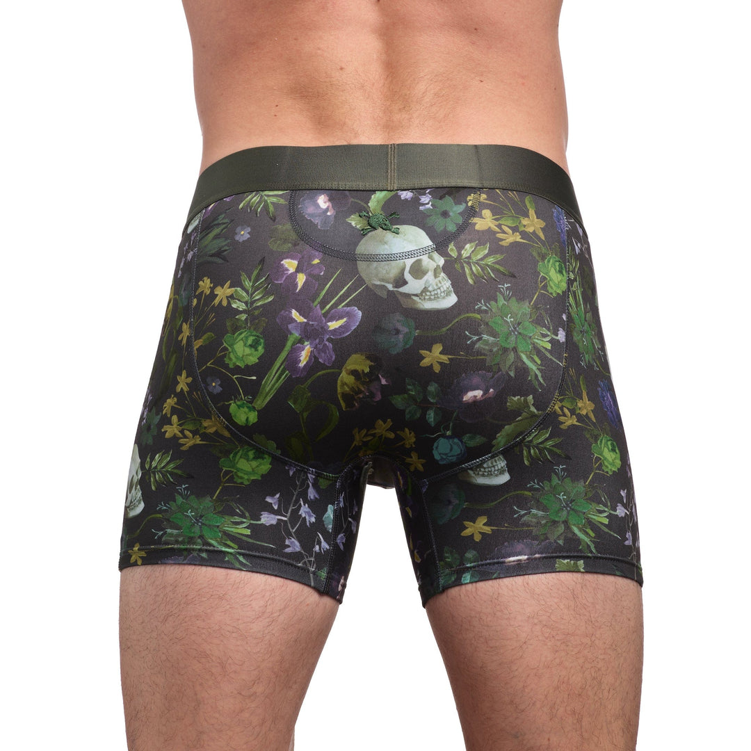 Hand-Painted Dutch Floral Brief