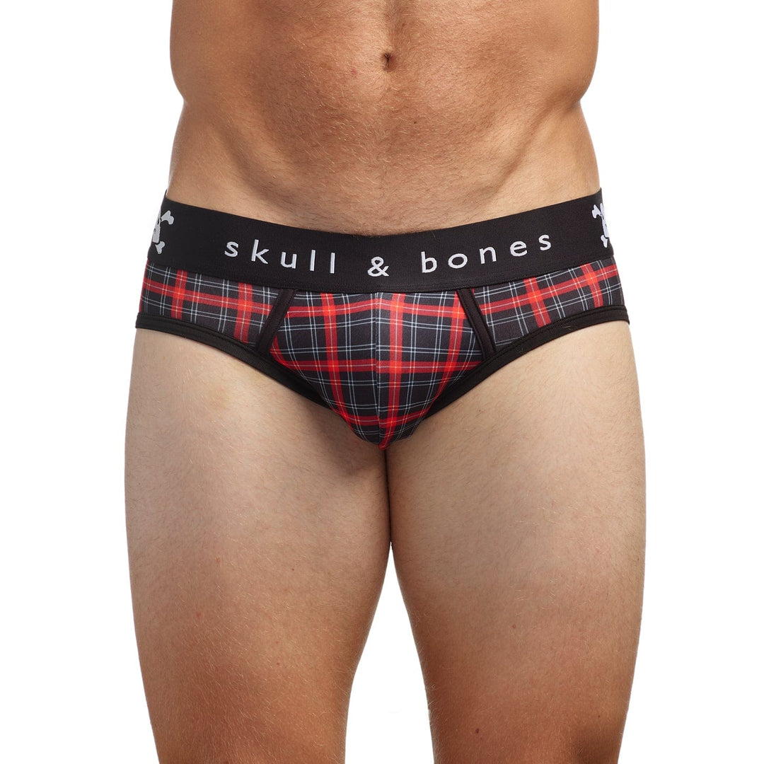 Mens Tartan Underwear Briefs - Tartan Plaid Brief – Skull and Bones