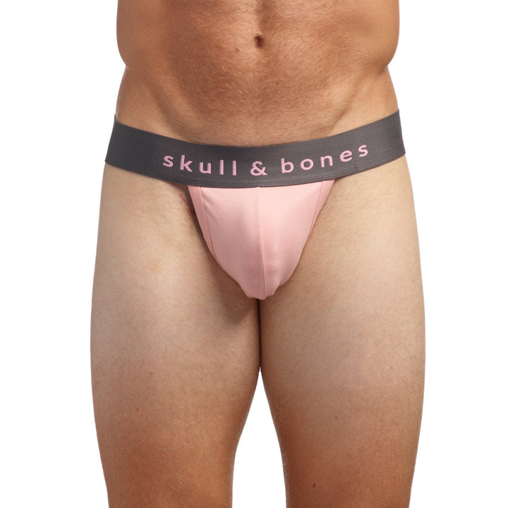 Just the Bones Thong Pink